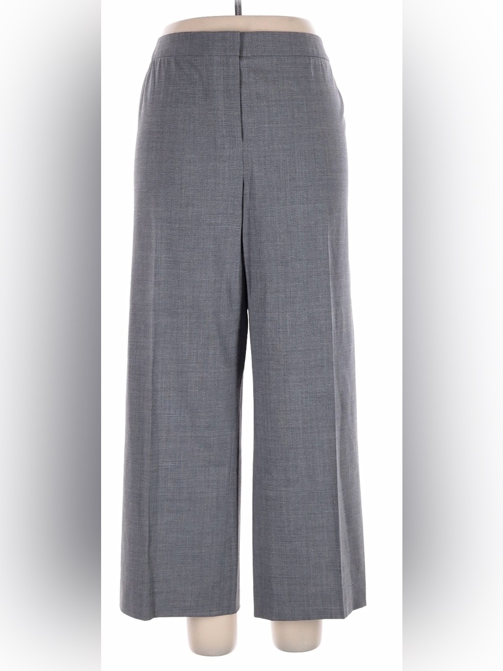 Lafayette 148 New York Lightweight Wool Blend Classic Trousers Size 16